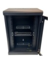VIP Vision 10'' 9RU 250mm Pre-assembled Wall-Mount Data Cabinet - RMC-B9U250W