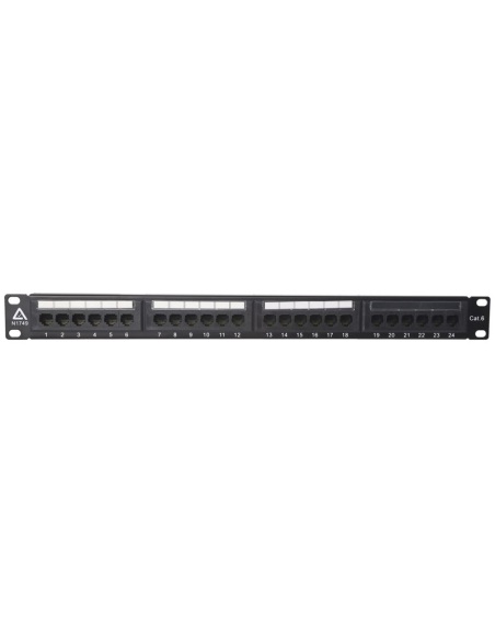 VIP Vision 24-Port CAT6 Patch Panel (1U) - RMC-PP24-6-T