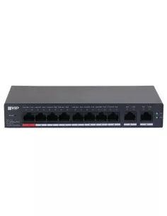 VIP Vision 8-Port Fast PoE+ Network IP Switch 100Mbps 90W VSPOE-SWA8C