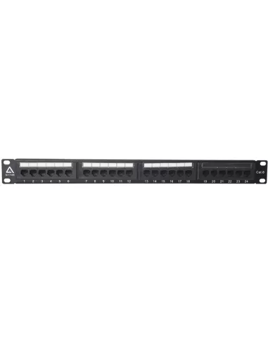 VIP Vision 24-Port CAT6 Patch Panel (1U) - RMC-PP24-6-T