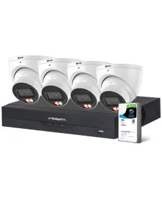 Watchguard G-Series 6MP AI Dual-Light CCTV 4-Cam Kit with NVRKIT-G462-4C
