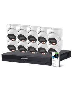 Watchguard 6MP AI Smart Dual Light CCTV Kit with 10 Cameras NVRKIT-G1664-10C