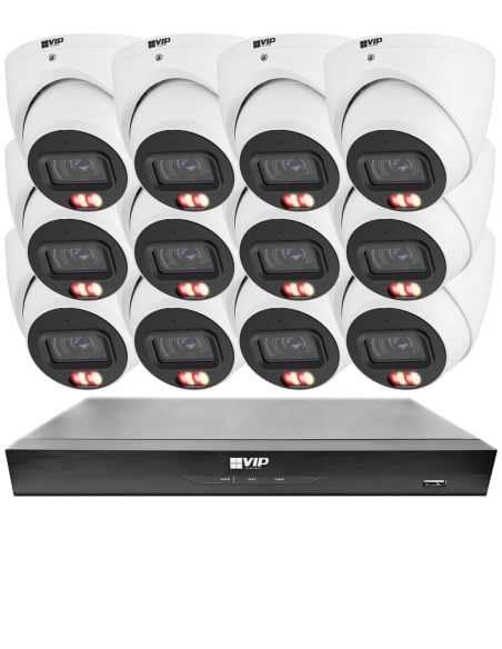 VIP Vision 8MP 8100 Series 16Ch AI IP NVR 4TB NKPRO-1681012D