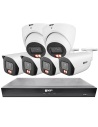VIP Vision 8MP V8100 Series 8Ch AI IP NVR 2TB 4xBIRG + 2xDIRG Fixed Lens Dome Cameras - Advanced-Surveillance-Solutions