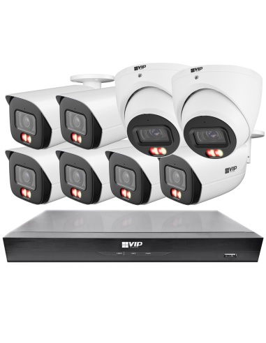 VIP Vision 8MP 8100 Series 8Ch AI IP NVR 2TB NKPRO-88106B2D