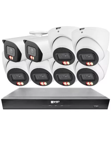 VIP Vision 8MP 8100 Series 8-Channel AI IP NVR NKPRO-88106D2B