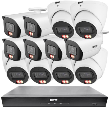 VIP Vision 8MP 8100 Series 16Ch AI IP NVR 4TB NKPRO-168106B6D