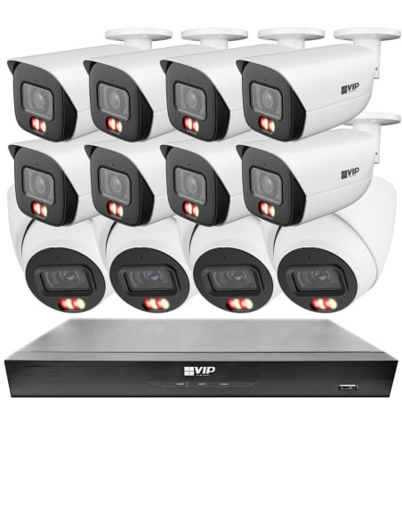 VIP Vision 8MP 8100 Series 16Ch AI IP NVR 4TB NKPRO-168108B4D