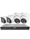 VIP Vision 6MP AI 6200 Series 8Ch IP NVR 2TB 4x 24/7 Colour IP Cameras - Advanced AI CCTV