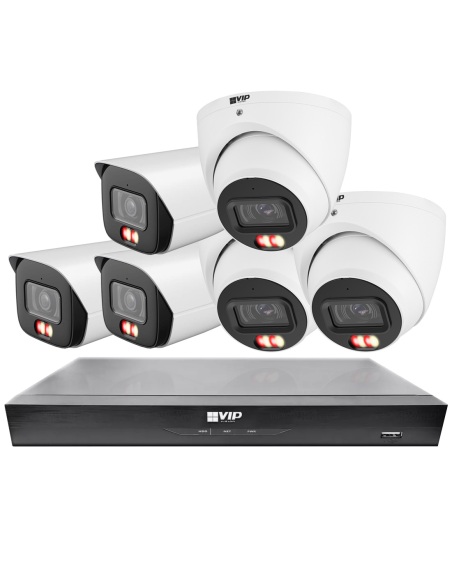 VIP Vision 6MP AI 6200 Series 8Ch IP NVR 2TB 6x NKPRO-86203D3B VIP Vision 6MP AI 6200 Series 8Ch IP NVR 2TB 6x NKPRO-86203D3B