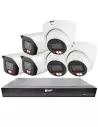 VIP Vision 6MP AI 6200 Series 8Ch IP NVR 2TB 6x 24/7 Colour IP Cameras - Advanced AI CCTV