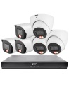 VIP Vision 6MP AI 6200 Series 8Ch IP NVR 2TB 6x 24/7 Colour IP Cameras - Advanced AI CCTV
