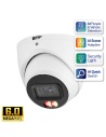 VIP Vision 6MP AI 6200 Series 8Ch IP NVR 2TB 8xDIRG 24/7 Colour Dome Cameras - Advanced AI CCTV