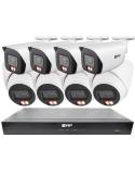 VIP Vision 6MP AI 6200 Series 8Ch IP NVR 2TB 8x 24/7 Colour IP Cameras - Advanced AI CCTV