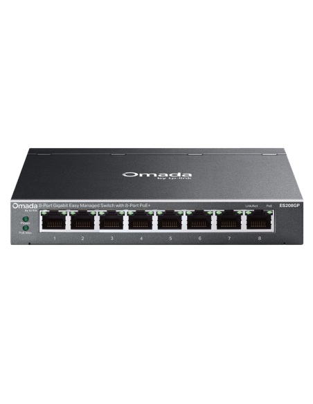 TP-Link Omada 8-Port Gigabit Easy Managed Switch ES208GP