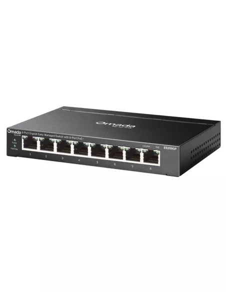 TP-Link Omada 8-Port Gigabit Easy Managed Switch ES208GP