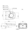 Right Angle Wall Mount Camera Bracket
