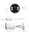 TP-Link VIGI 5MP UHD Full-Colour Bullet IP Security Camera - Insight-S355(6mm)
