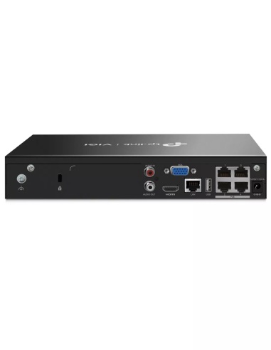 TP‑Link VIGI 4Ch PoE+ NVR Kit with 4× 4MP Turrets VIGI-NK4P-T4425-2T