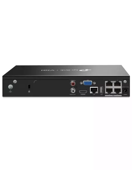 TP‑Link VIGI 4Ch PoE+ NVR Kit with 4× 4MP Turrets VIGI-NK4P-T4425-2T