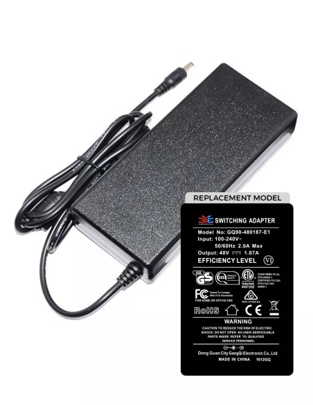 Swann NVR Replacement PSU 48V Supports 1.5A-2A SR-PSU-48V-1.8A-CP