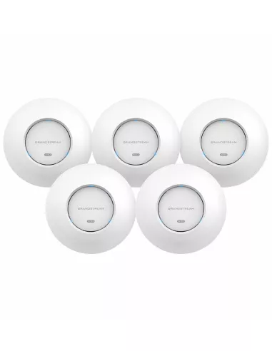 Grandstream Dual-Band AX6000 Wi-Fi 6 AP with GR-GWN7664E-5PACK
