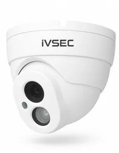 IVSEC Hybrid 4-Camera DVR Kit 4MP Dome Cameras + 12-Channel IVDVK8-504D 2