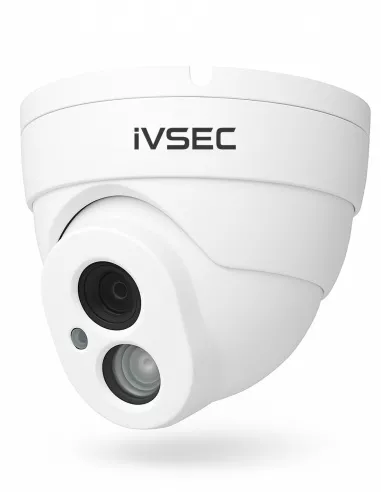 IVSEC Hybrid 4-Camera DVR Kit 4MP Dome Cameras + IVDVK8-504D