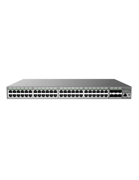 ENTERPRISE LAYER 2 MANAGED POE NETWORK SWITCH 48 X GIGE  6 X SFP 400 WATT POE