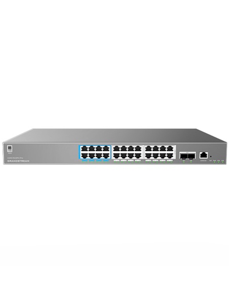 Grandstream 24-Port PoE+ Managed Switch 10Gb SFP+ GR-GWN7803PHPRO