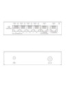 VIP Vision Unmanaged 4-Port PoE Switch with 2-Port Uplink (100M) - VSPOE-SWA4U
