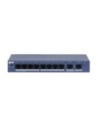 VIP Vision Unmanaged 8-Port (100M) PoE Switch with 2-Port Uplink (1000M) - VSPOE-SWA8U