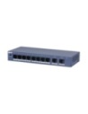 VIP Vision Unmanaged 8-Port (100M) PoE Switch with 2-Port Uplink (1000M) - VSPOE-SWA8U