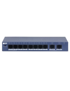 VIP Vision Unmanaged 8-Port (100M) PoE Switch with 2-Port VSPOE-SWA8U