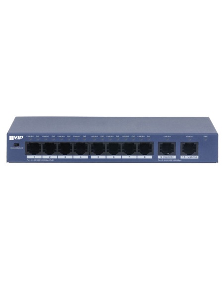 VIP Vision Unmanaged 8-Port (100M) PoE Switch VSPOE-SWA8U