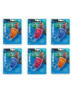 Quell 3 Pack Personal Alarms Blue/Orange/Red Combination 2