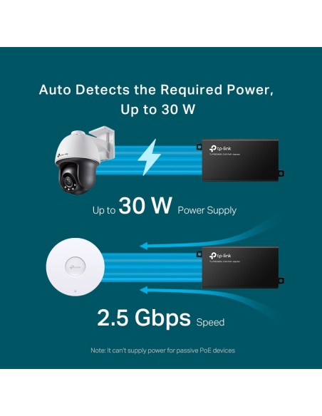 TP-Link TL-POE260S 2.5G PoE+ InjectorTL-POE260S