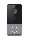 DS-KV6113-WPE1 2 MP IP PoE villa door station — front view, 131° wide-angle camera, Mifare keyless entry, IP65 outdoor housing