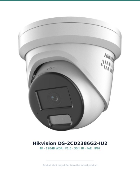 Hikvision DS-2CD2386G2-IU2 — 4K spec line card, IP67