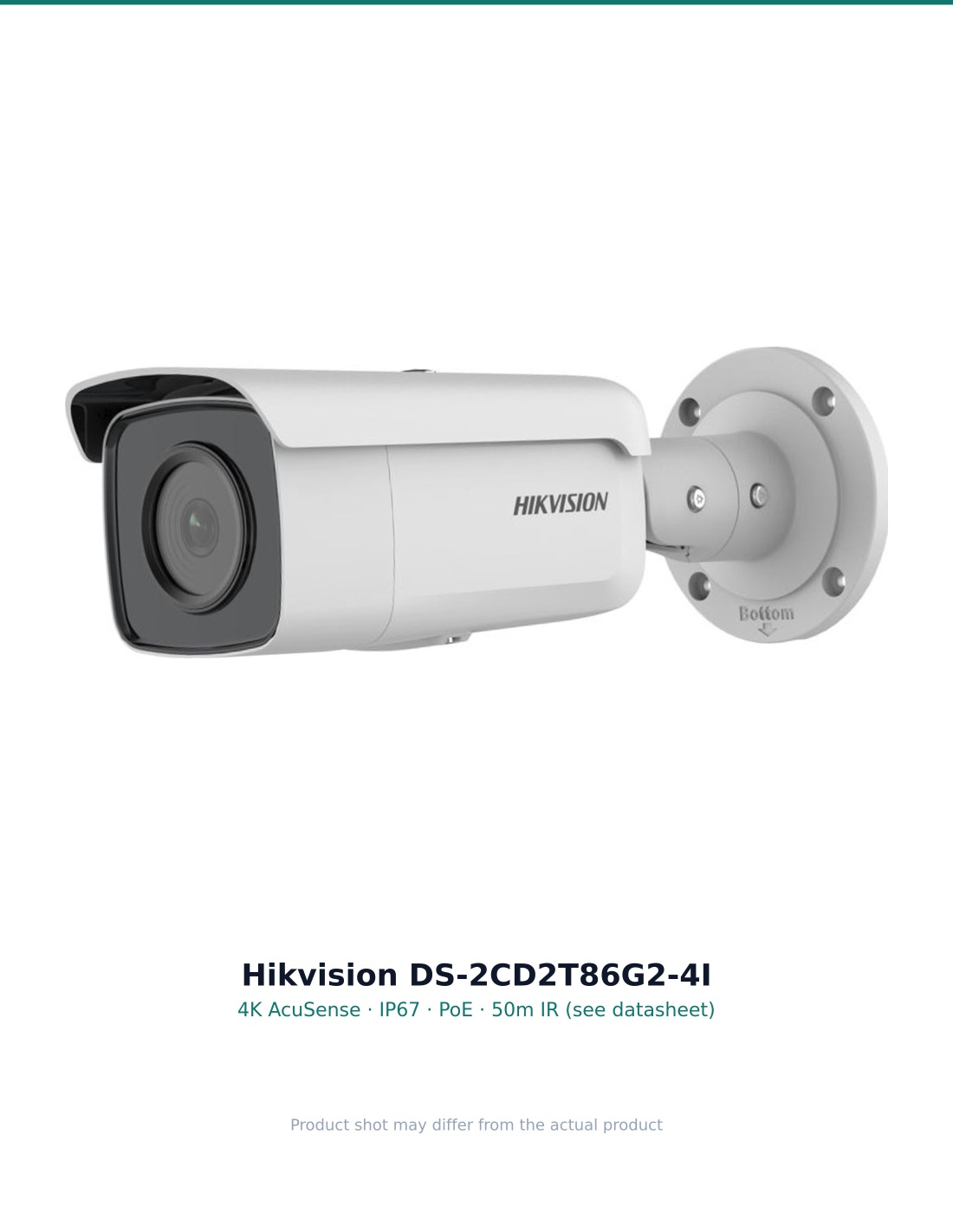 Hikvision DS-2CD2T86G2-4I(4mm)(C) — spec card