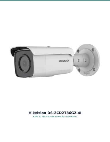 Hikvision DS-2CD2T86G2-4I(4mm)(C) — dimensions / reference