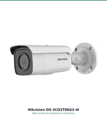 Hikvision DS-2CD2T86G2-4I(4mm)(C) — dimensions / reference Hikvision DS-2CD2T86G2-4I(4mm)(C) — dimensions / reference