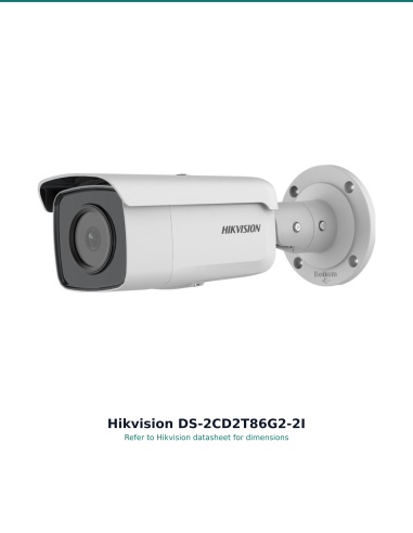 Hikvision DS-2CD2T86G2-2I(2.8mm)(C) — dimensions / reference