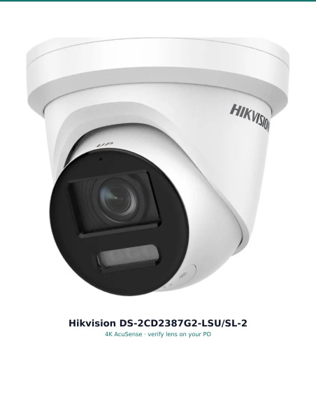 Hikvision DS-2CD2387G2-LSU/SL-2(2.8mm)(C) — spec card