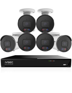 ALANA - IVSEC 8MP 4K AI 2TB 8CH 6x850B Bullet Cameras UHD IVK8L-8506B
