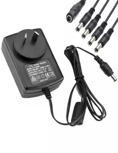 Swann Power Supply + 4-Way Splitter (12V 2A Replacement SR-PSU-12v2A-4S