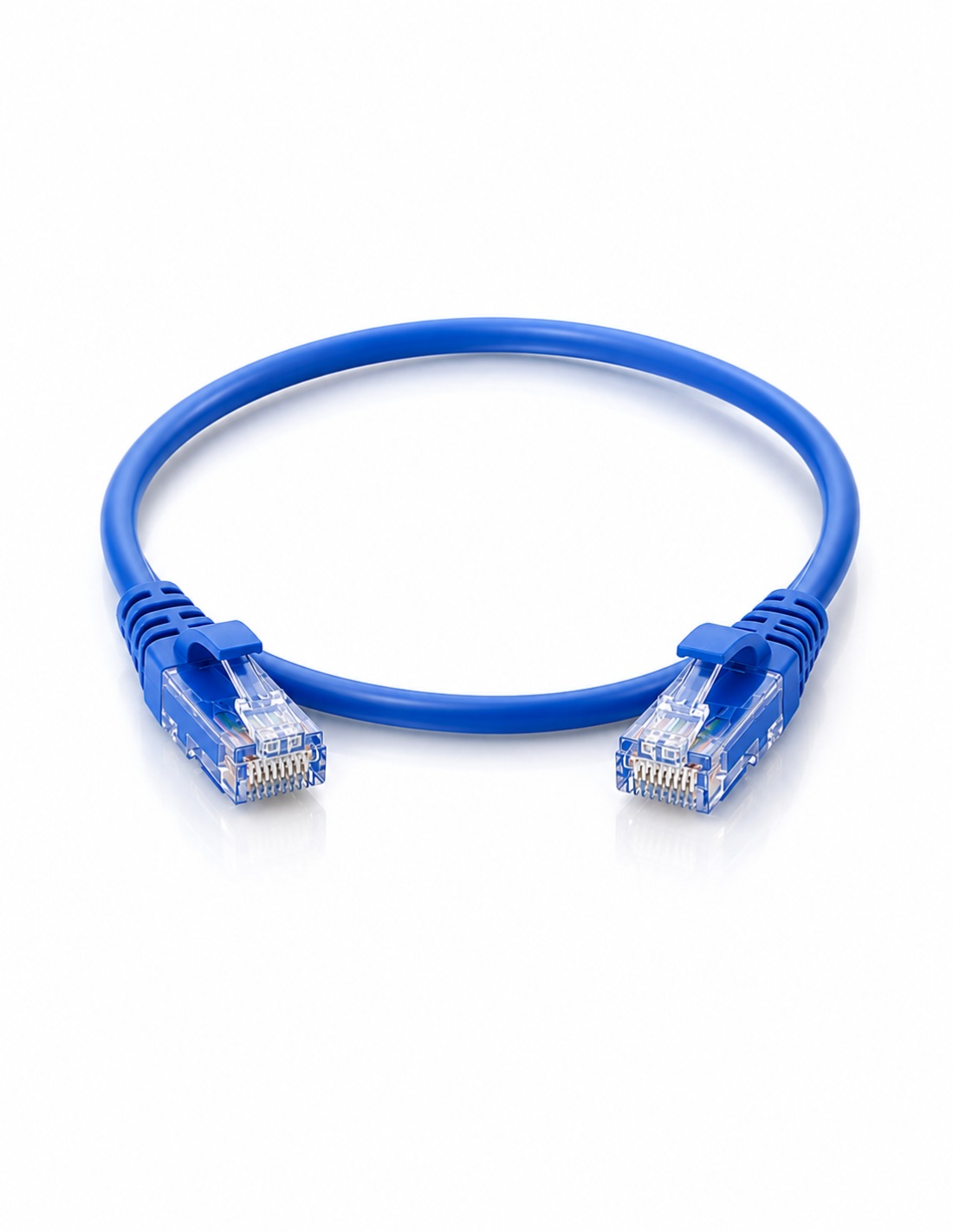 Cat5e 1 Metre Ethernet Cable with RJ45 plugs for IP Cameras and Network Hardware