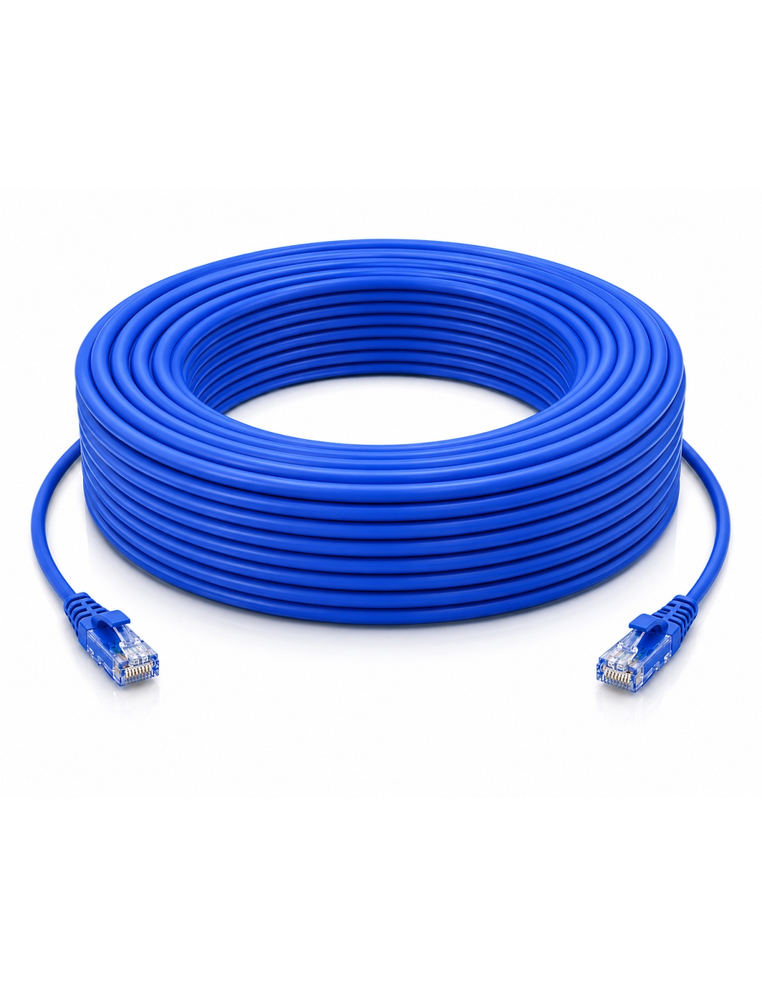 Cat5e 40 Metre Ethernet Cable with RJ45 plugs to suit IP Cameras - Blue