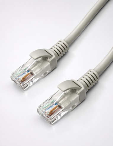 Cat5e 10 Metre Ethernet Cable with RJ45 plugs to suit IP Cameras & Networking - Grey
