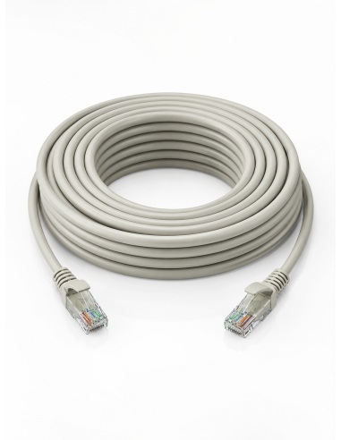 Cat5e 10 Metre Ethernet Cable with RJ45 plugs to CAB-CAT5E-10GRY